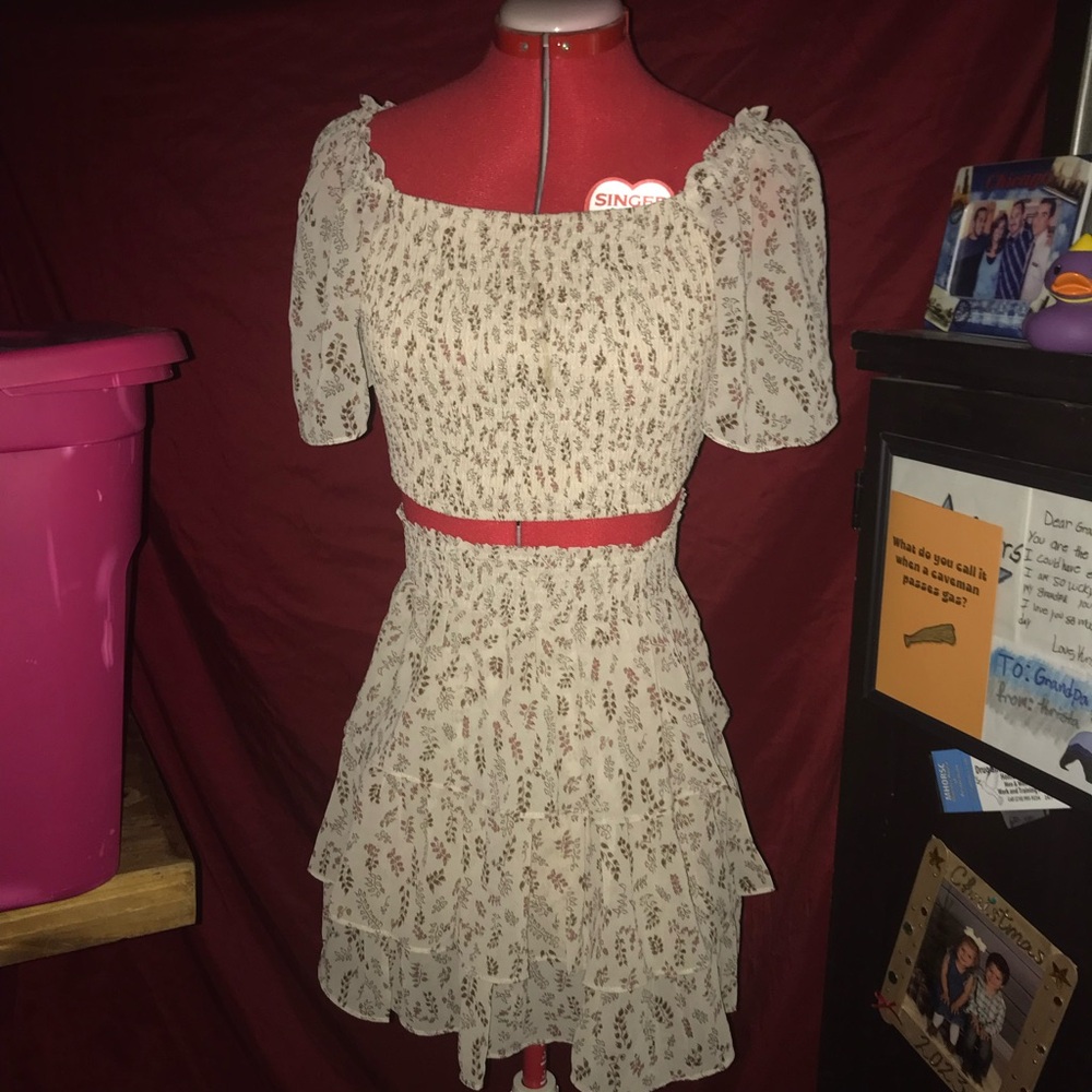 Papaya 2pc Floral Skirt Set NWT